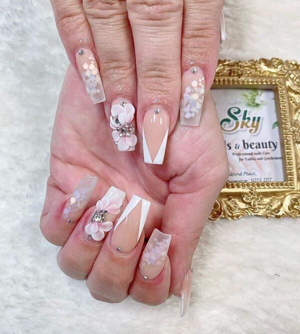 25 Nude Coffin Nails That Are Insanely Pretty Oge Enyi