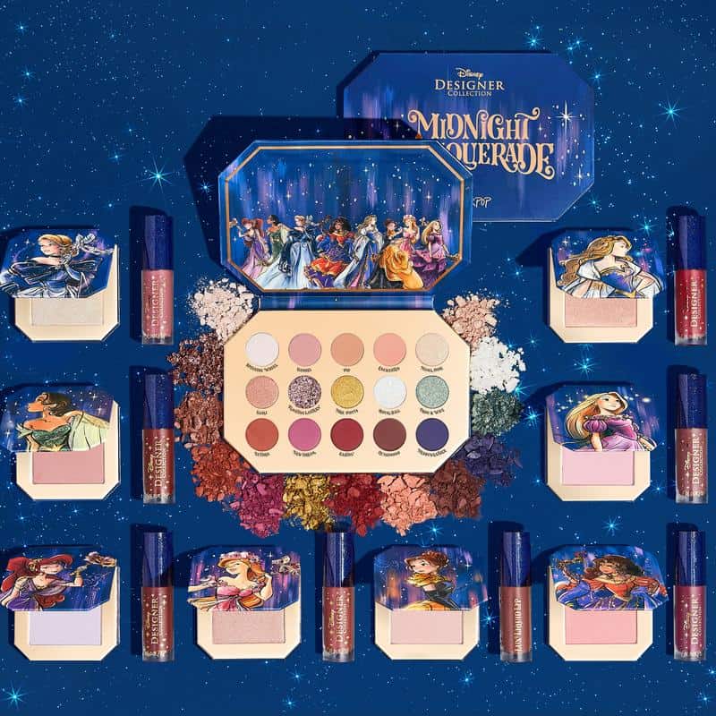 Colourpop x Disney Midnight Masquerade Designer Collection