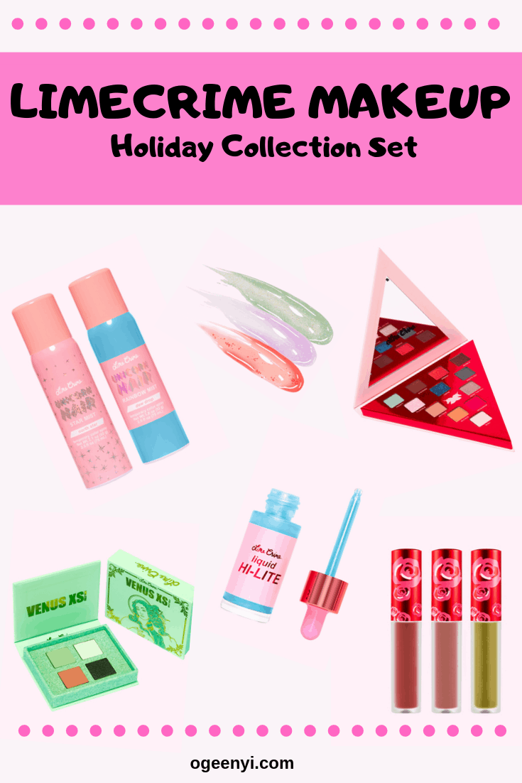 LimeCrime Makeup Holiday Collection Sets