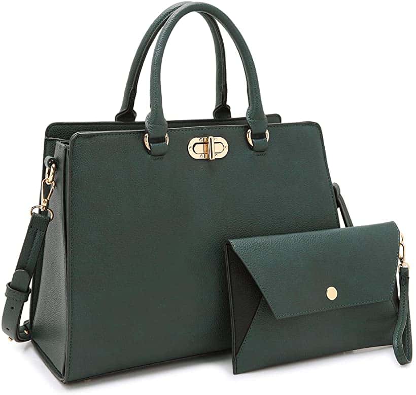 Best Gift Ideas For Your Girlfriend: Dasein Women Handbag Purse Set
