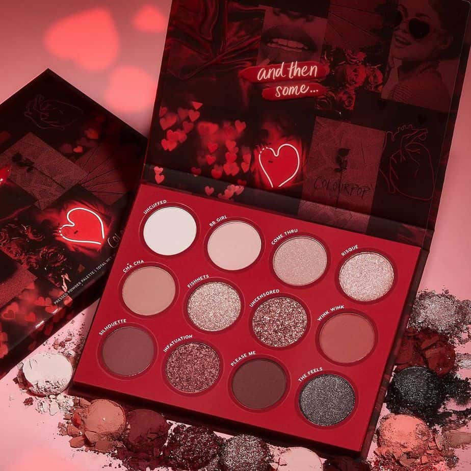 Colourpop Valentine's Day Collection. This is the All That Eyeshadow Palette