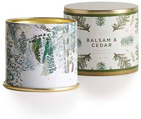 Illume Noble Holiday Collection Balsam & Cedar Christmas Candles