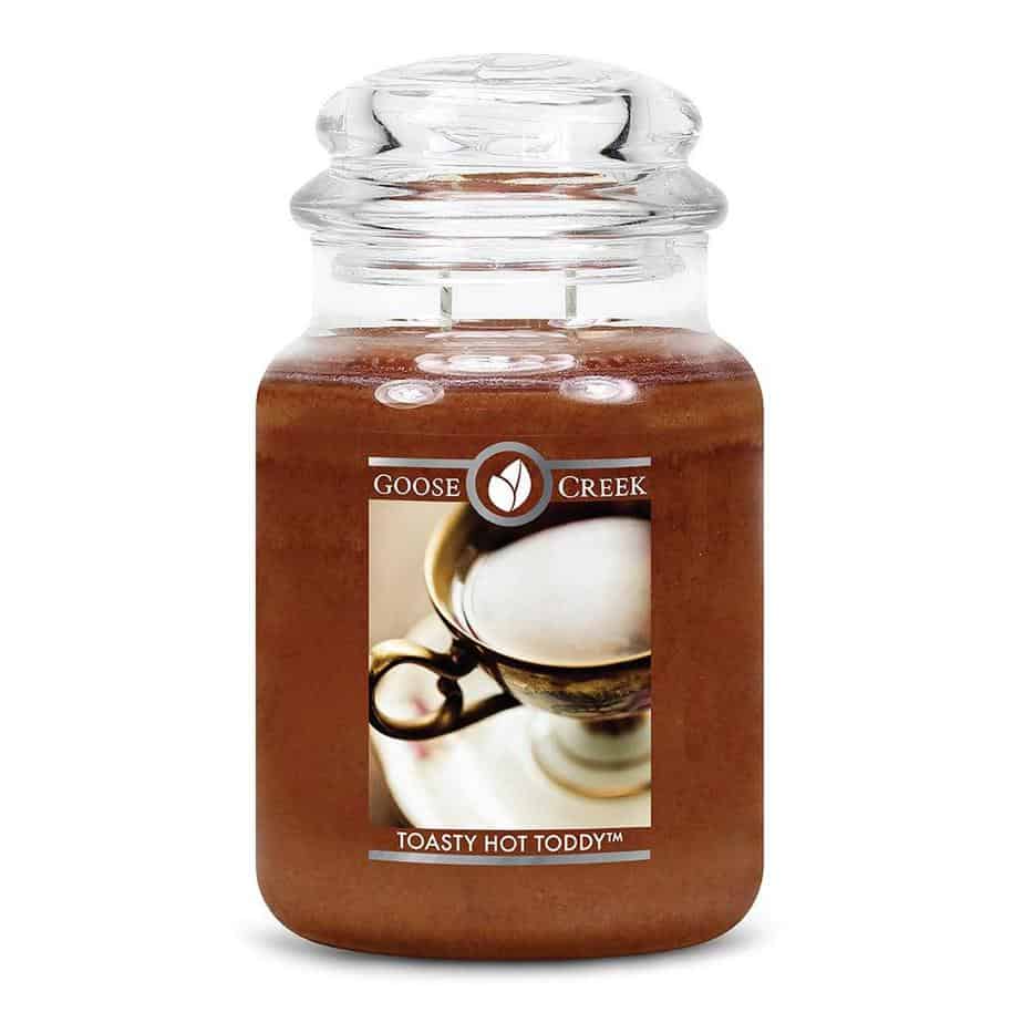 Toasty Hot Toddy Large Jar Christmas Candle