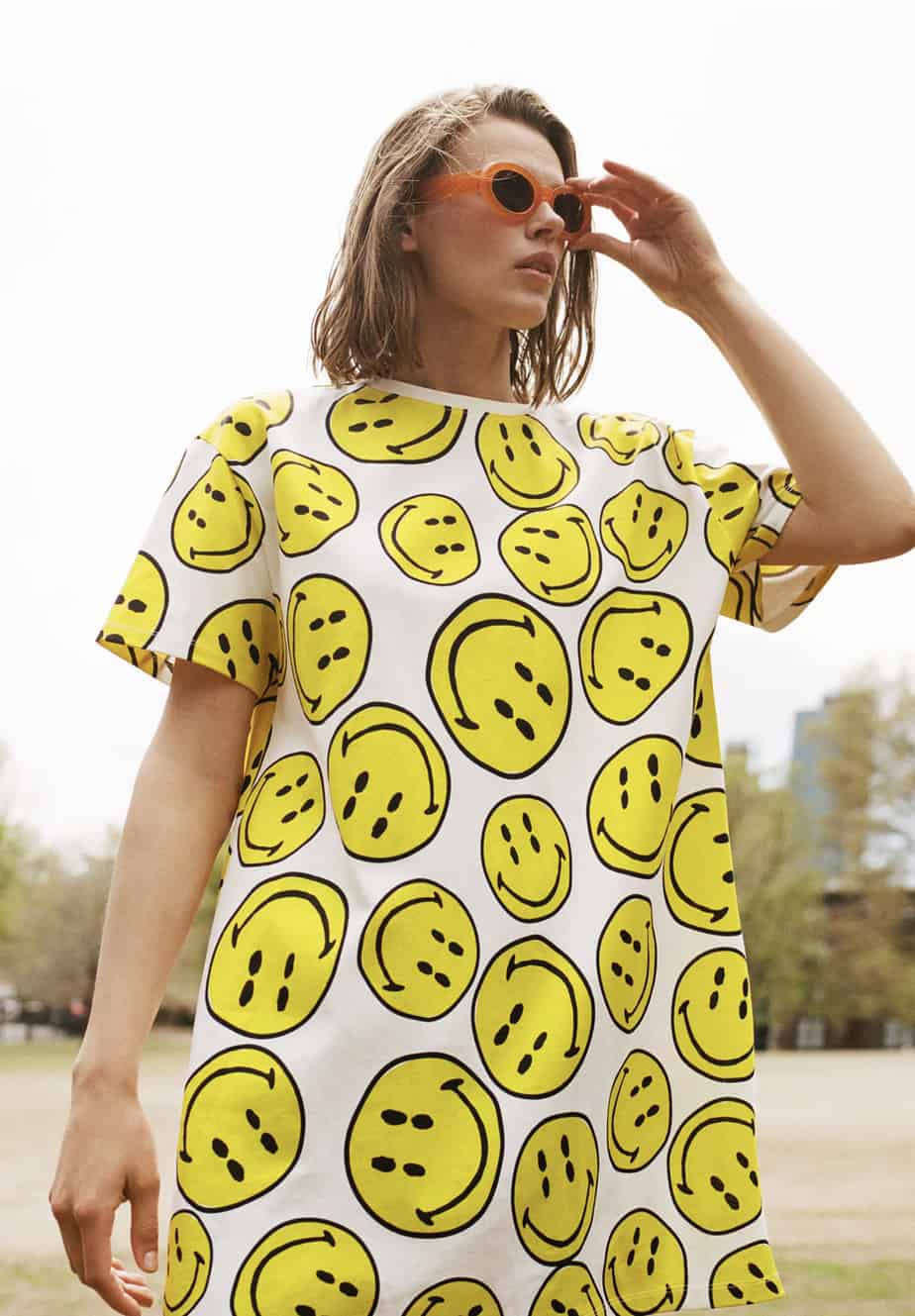 Zara smiley happy collection dress: summer dress