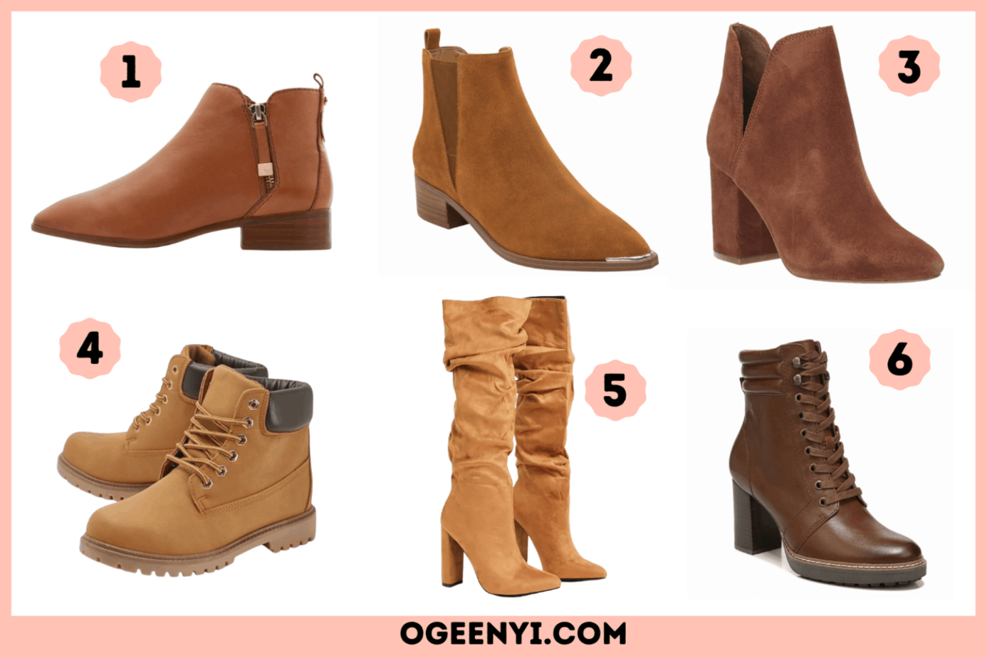 25 Cute Boots for Autumn/Fall