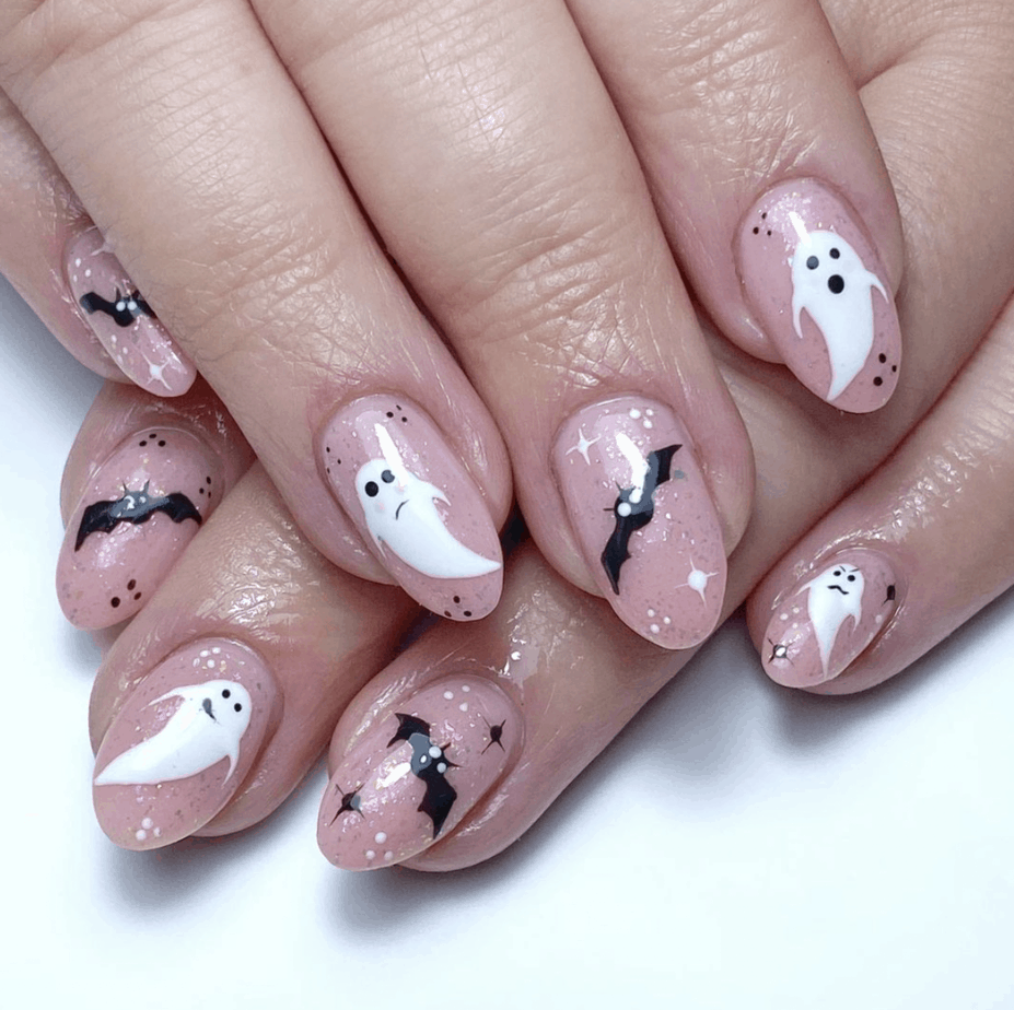 30+ Halloween Nails Designs That Are Cute And Spooky To Copy From