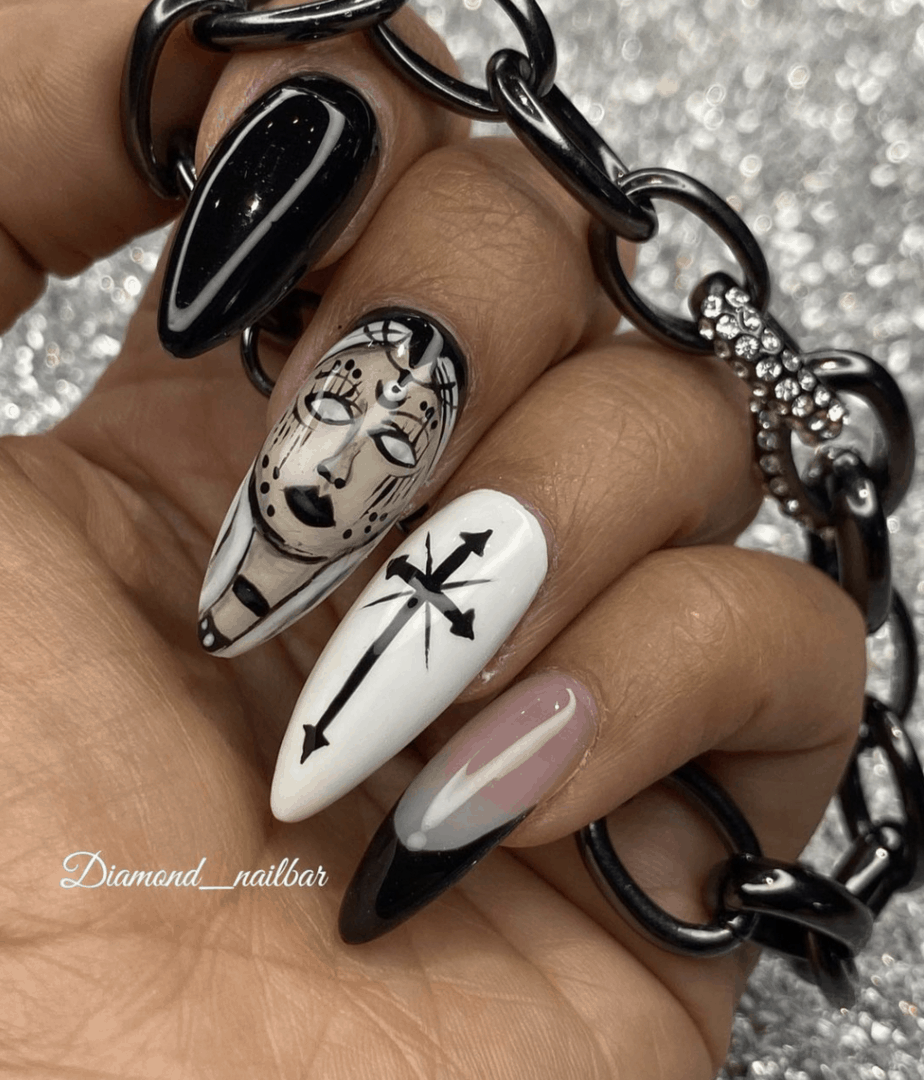 30+ Halloween Nails Designs That Are Cute And Spooky To Copy From