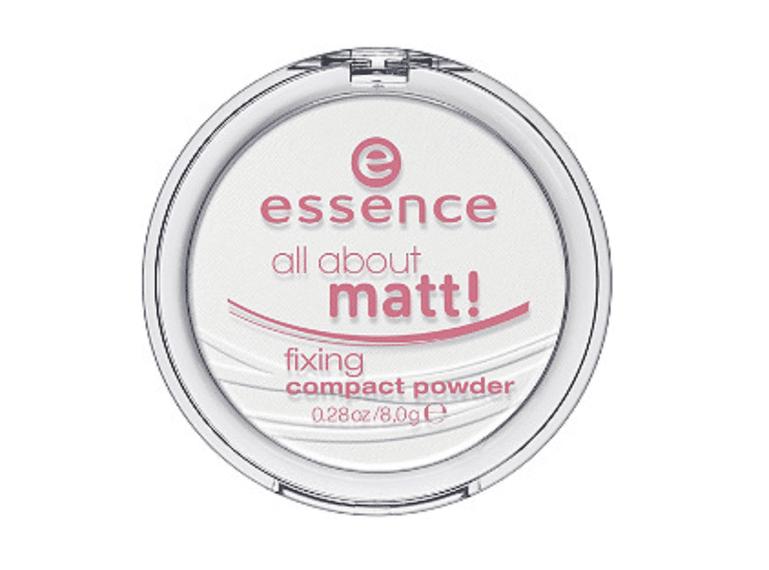 Essence All About Matt! Fixing Compact Powder from the 20 best drugstore makeup products under $5 you'll love
