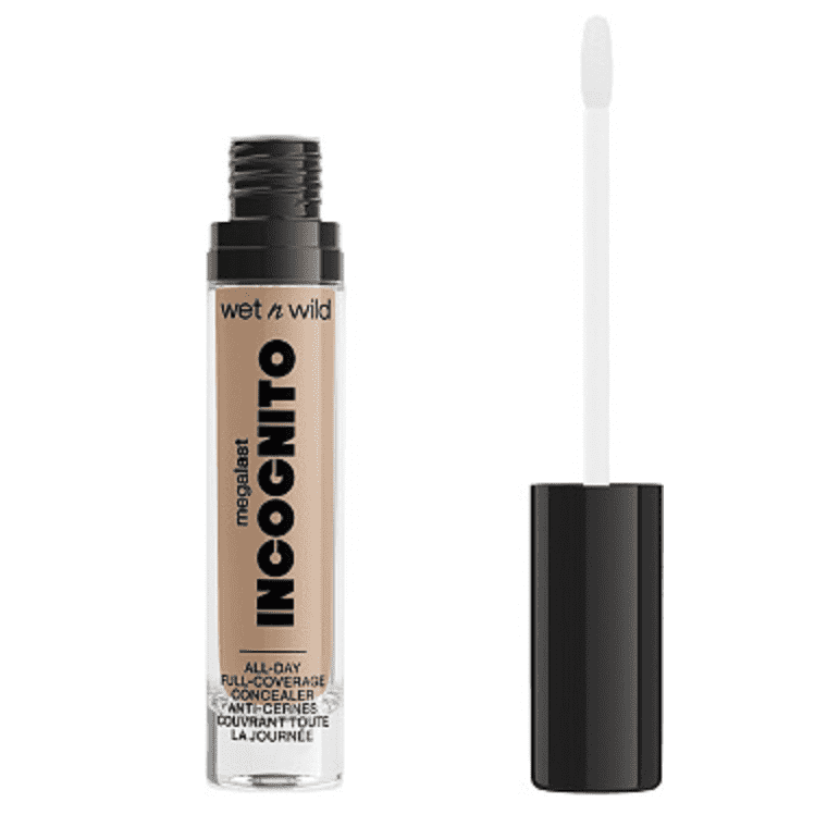 Wet n Wild MegaLast Incognito All-Day Full Coverage Concealer from the 20 best drugstore makeup products under $5 you'll love