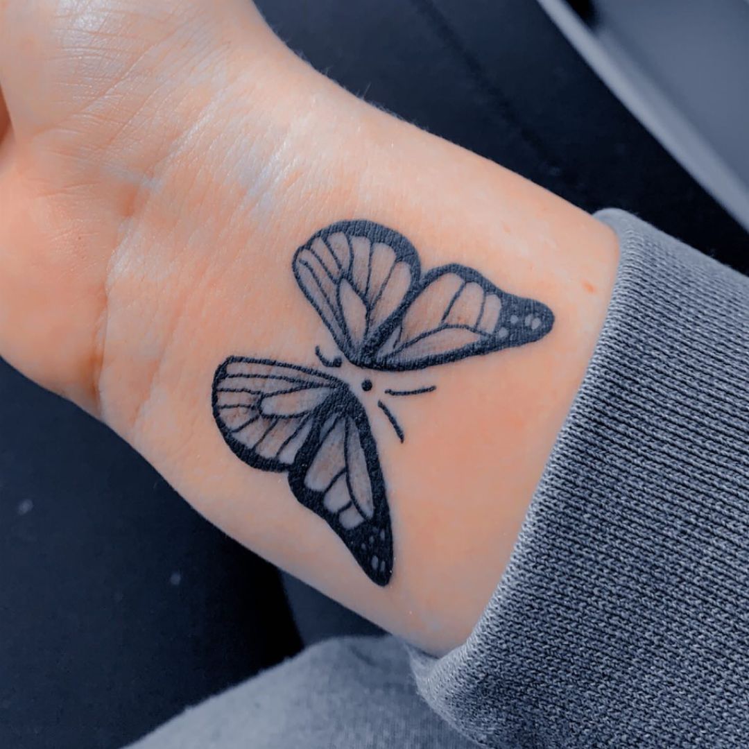 30+ Best Butterfly Tattoos Design You’ll Love To Get Next. Semicolon Butterfly Tattoos