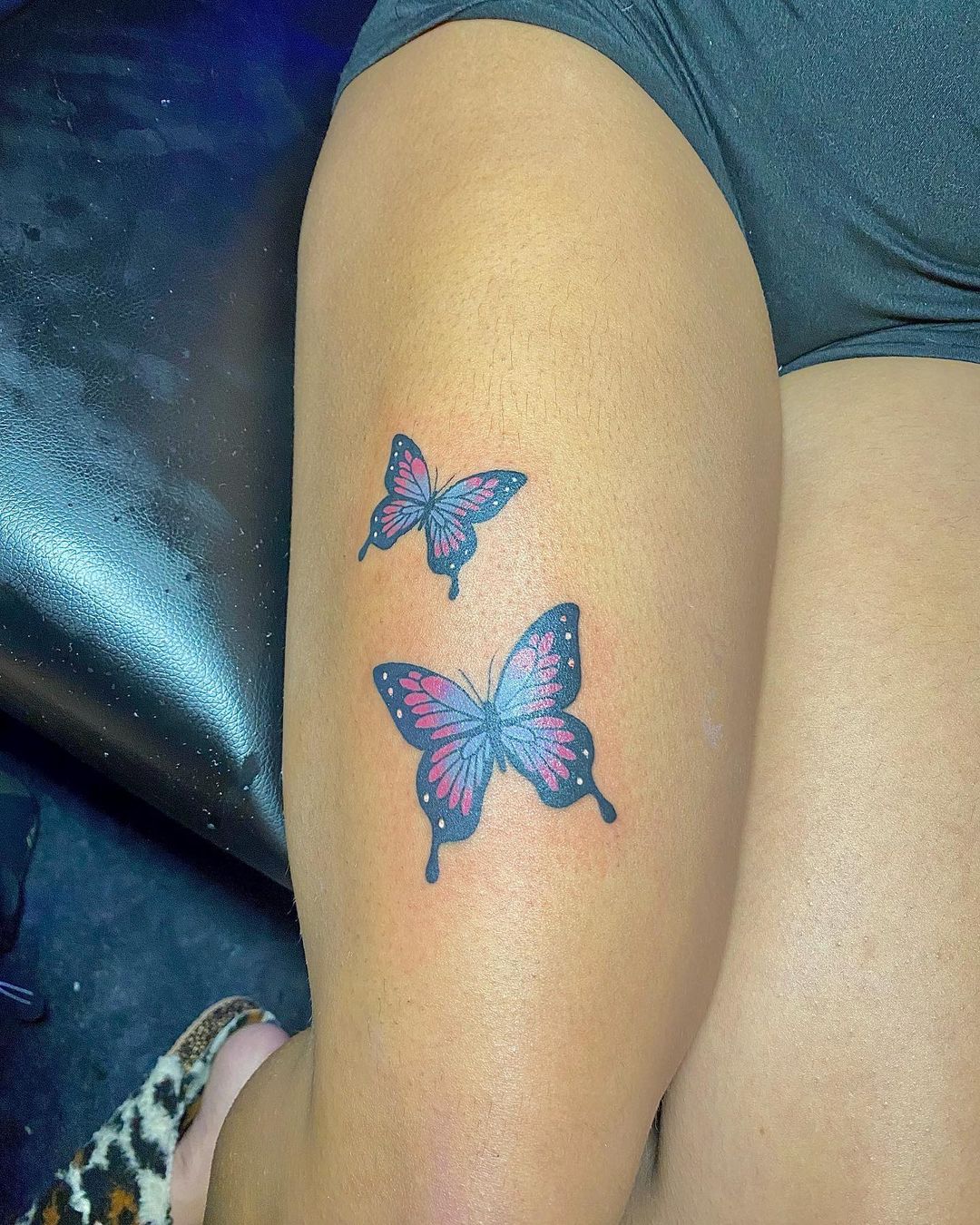 30+ Best Butterfly Tattoos Design You’ll Love To Get Next. Butterfly Tattoo on Thigh