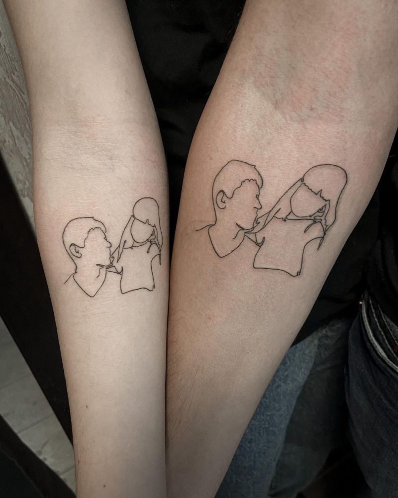 30 Amazing Couple Tattoos You Both Need to Have - Oge Enyi