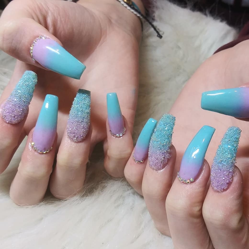 40 amazing ombre coffin nails designs and ideas you will love