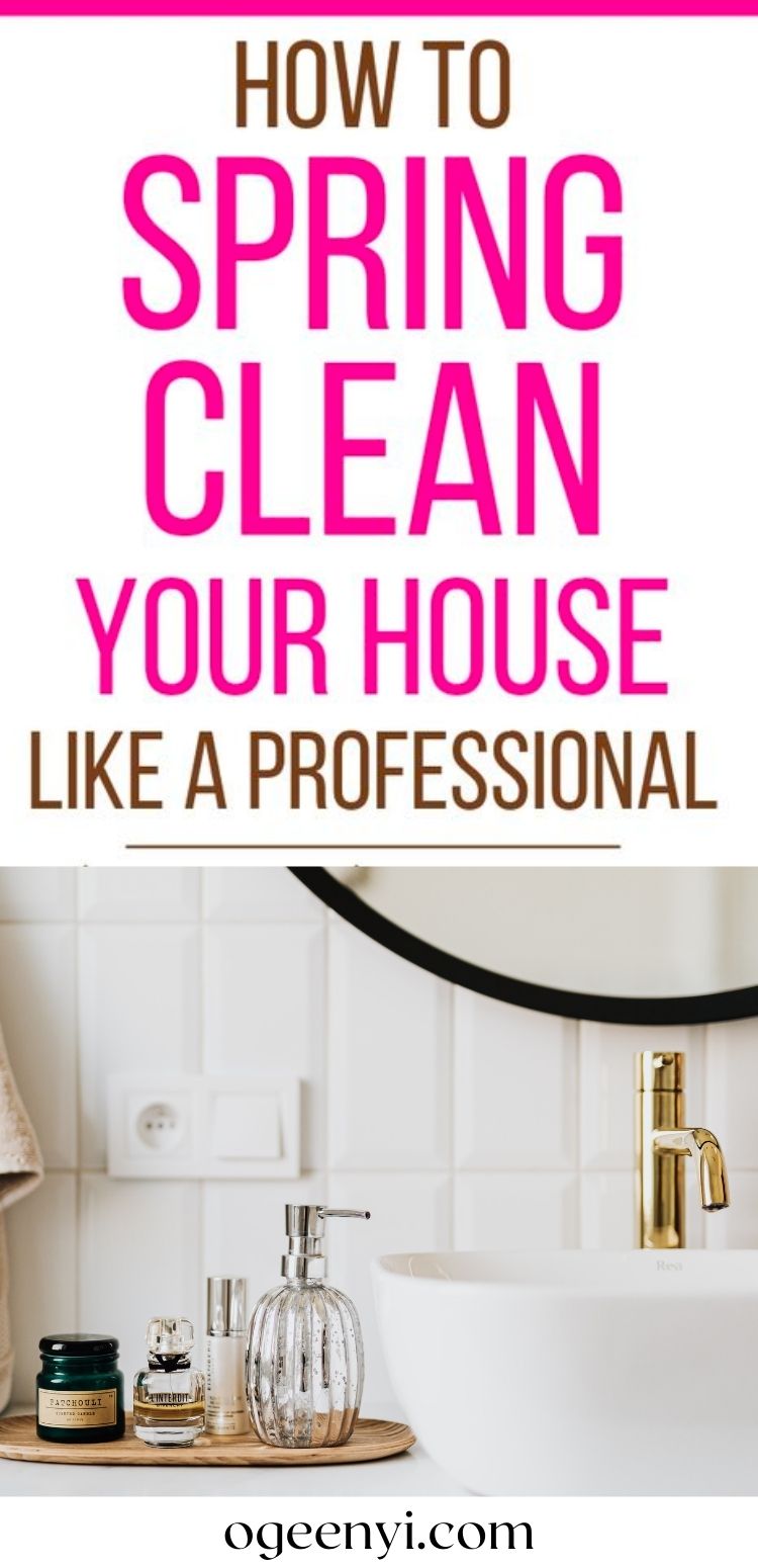 How To Do A Spring Cleaning In Your Home