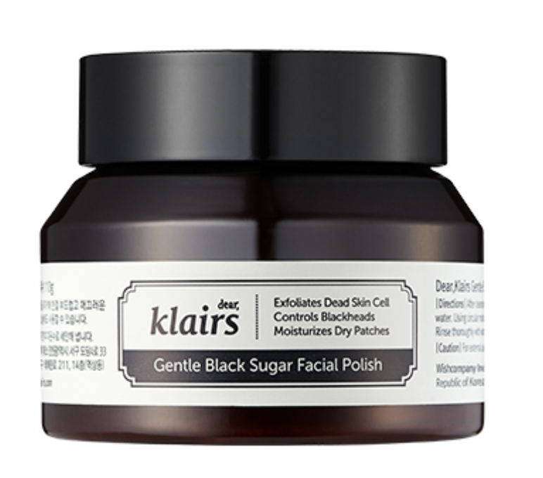 KLAIRS Gentle Black Sugar Facial Polish