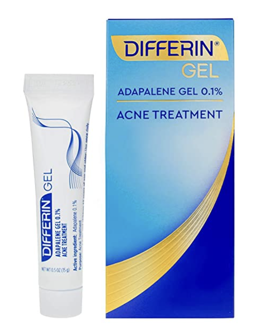 Differin Gel Adapalene Gel 0.1% Acne Treatment